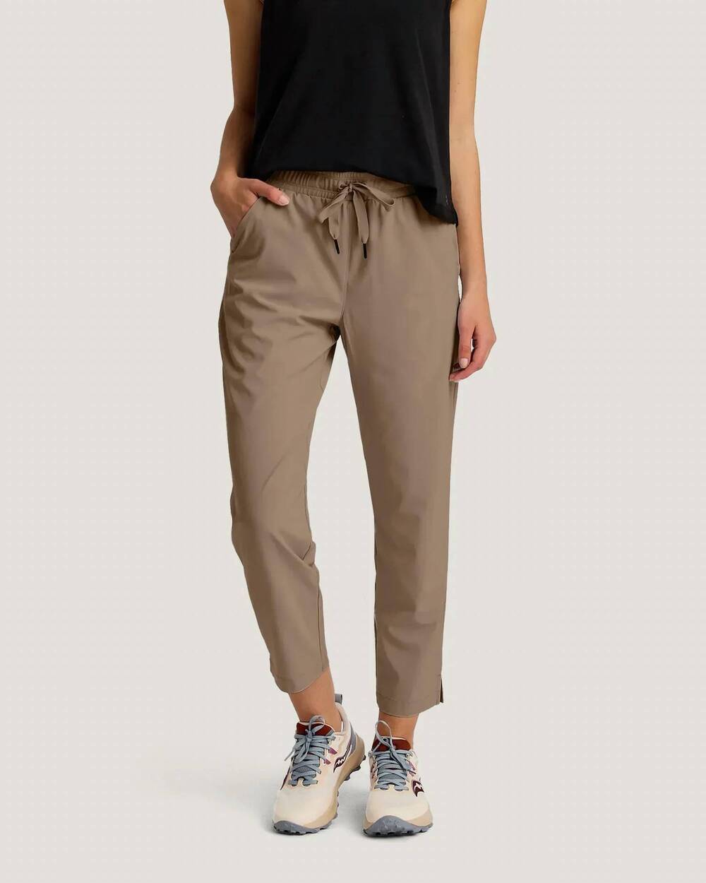 NEW FREE FLY breeze drift pant in fossil